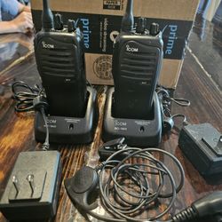 ICOM Handheld Receiver Radio 