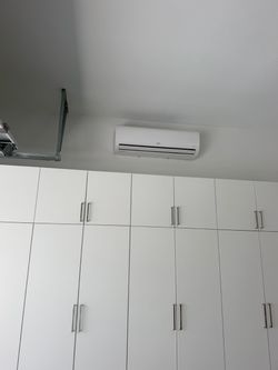 Mini split installed