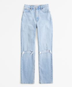 Abercrombie and Fitch Ultra High Rise 90s Straight Jean Size 10