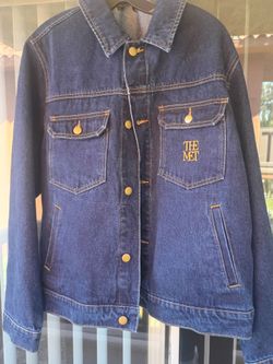 Men's blue Met denim jacket
