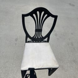 Black Wooden Chair