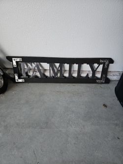 Family Sign Home Decor