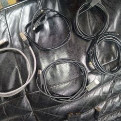 HDMI Splitter, HDMI Cords,& Ethernet Cable 