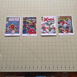 Postcard Comic Postal Card USPS 2007 SET OF 4 Marvel Super Hero 