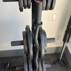 Weights and Weight Rack