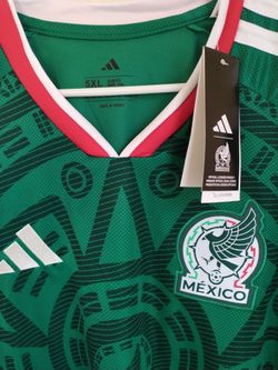 Mexico Authentic Adidas National Soccer Home Team Jersey