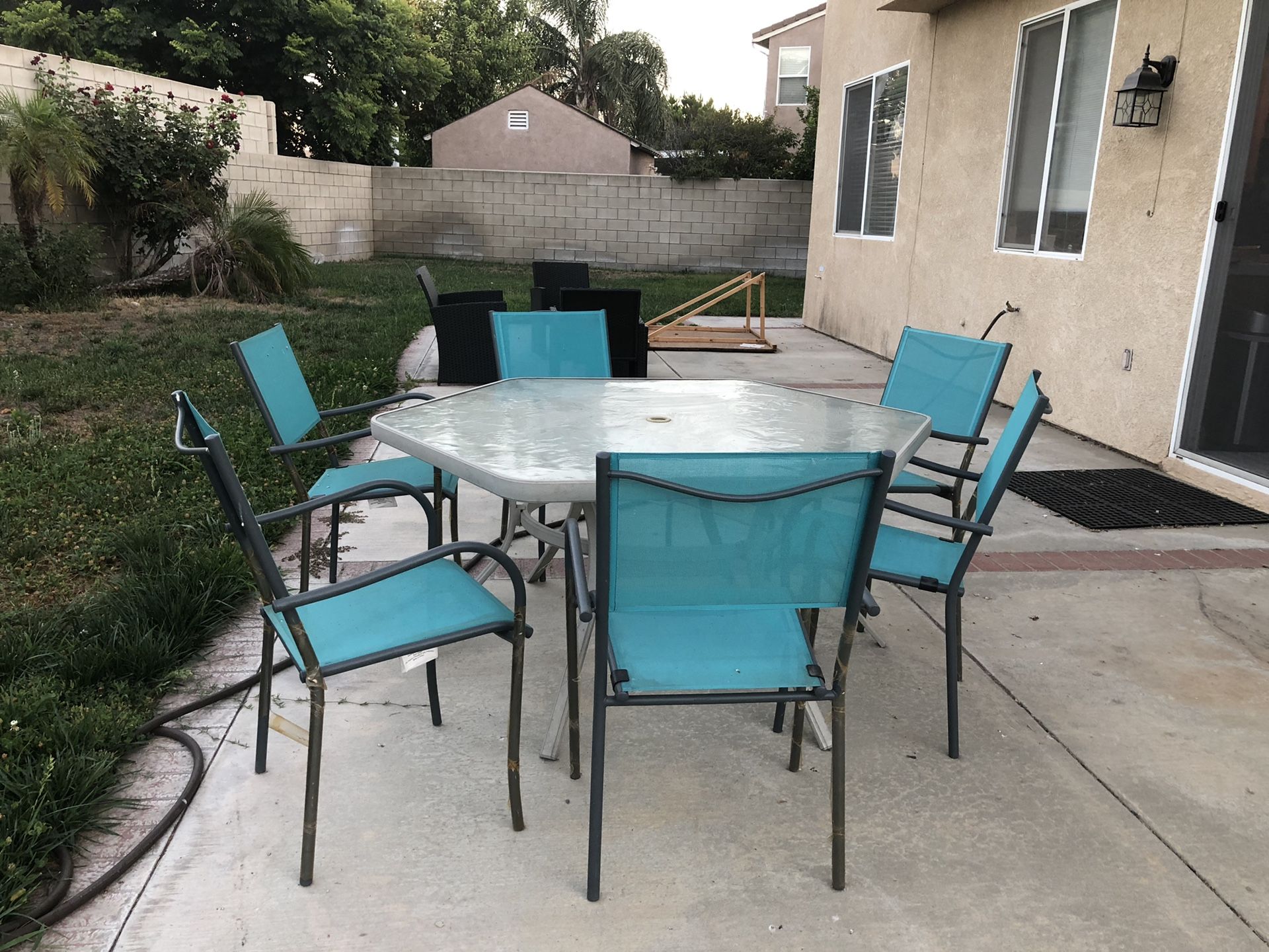 Patio Table and chairs.