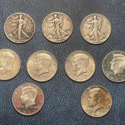 Silver Half Dollars 