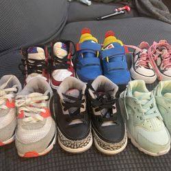 Infant/Toddler Sneakers Jordan Nike Adidas Some Heat