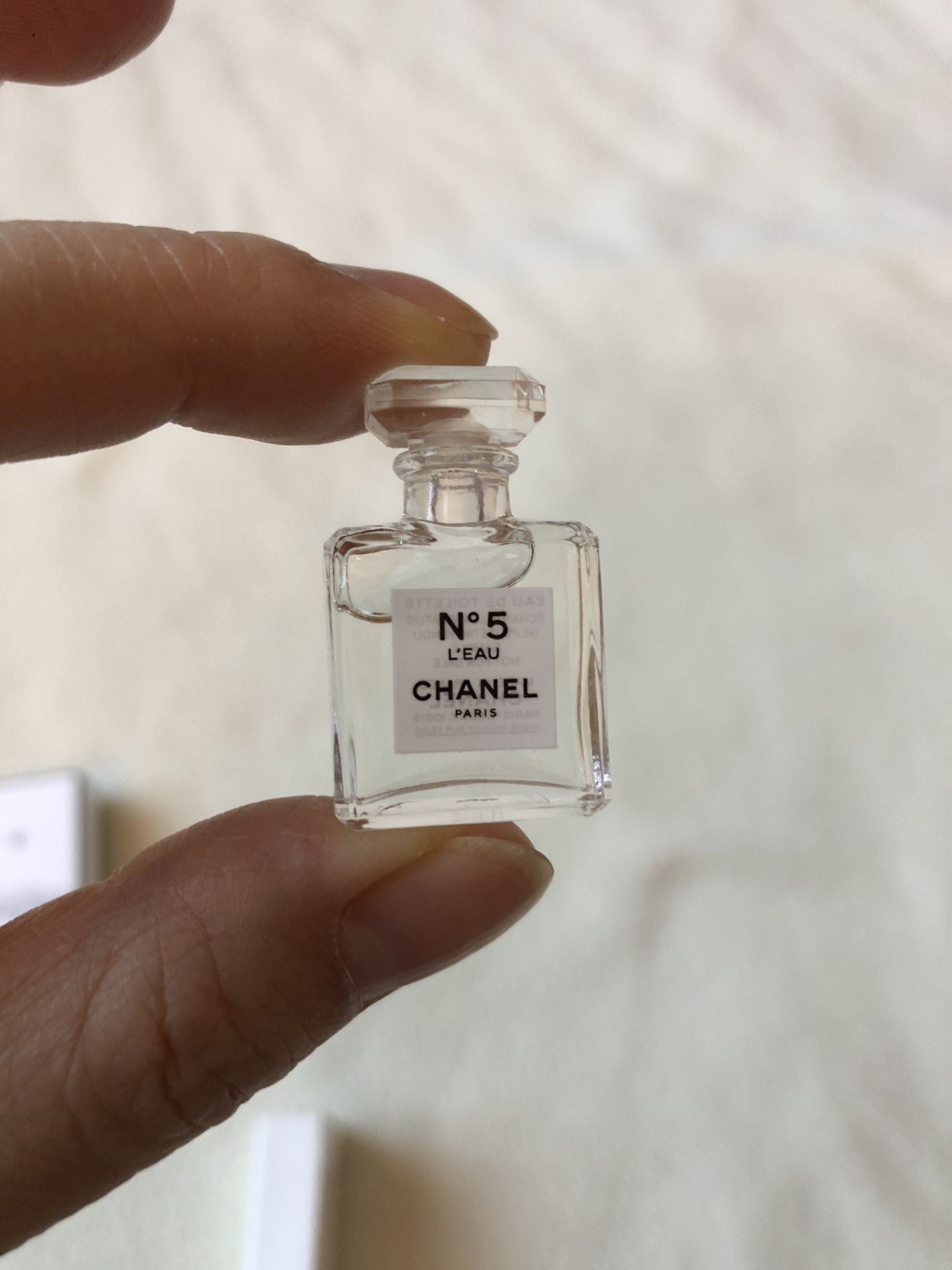 Chanel N5 L’eau Sample size perfume