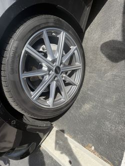 Audi Rims Or Rims And Tires 20” OEM 10k miles on og rims and tires