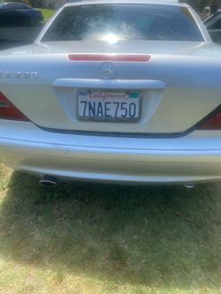 Mercedes-Benz SLK 230 Silver Convertible