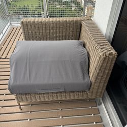 Outer Living 3 Piece Memory Foam Couch 
