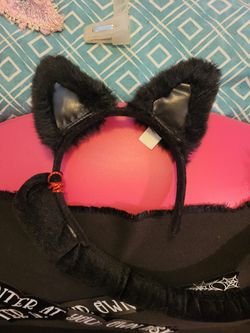Kitty Cat Ears And A Tail