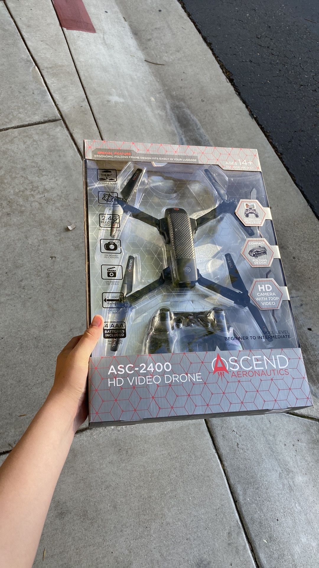 Ascend Aeronautics ASC-2400 HD VIDEO DRONE