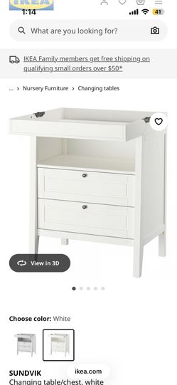 IKEA Changing Table