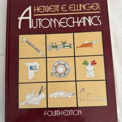  hardcover: Automechanics 4th Edition - mint condition