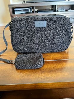 Dagne Dover Black Nora Shoulder Bag Crossbody Purse