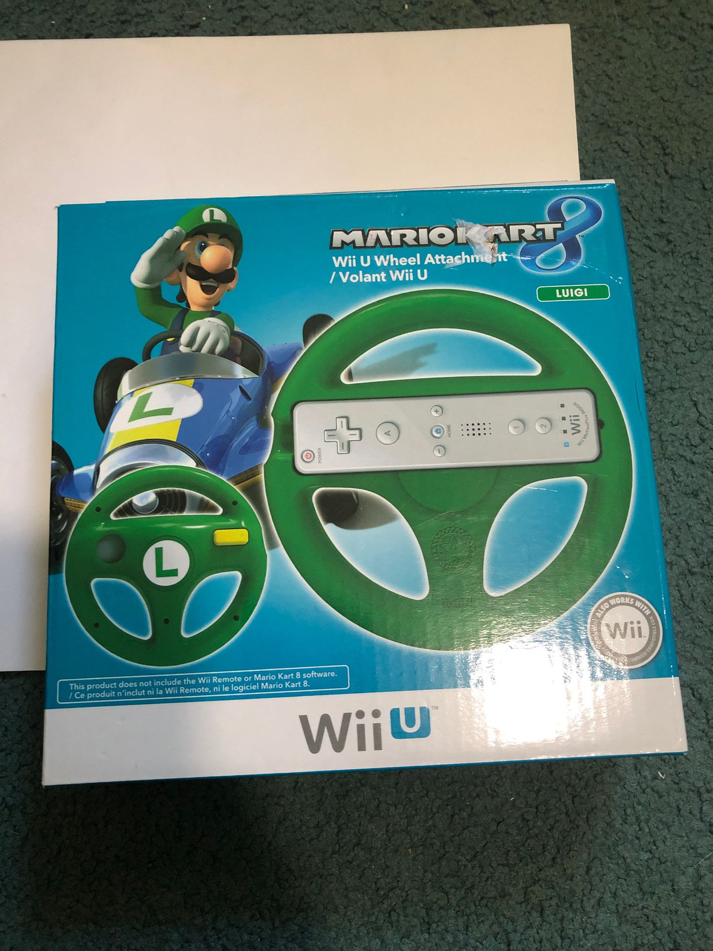 Wii U Wheel Attachment for Mario Kart 8