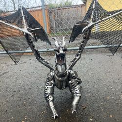 Metal Welded Dragon-handmade
