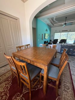 Table and chairs