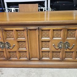 Vintage Solid Wood Tv Cabinet