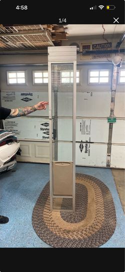 Doggie Door for a sliding exit