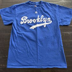 Majestic Brooklyn Dodgers Jackie Robinson 42 Los Angeles Baseball Shirt for  Sale in Mesa, AZ - OfferUp