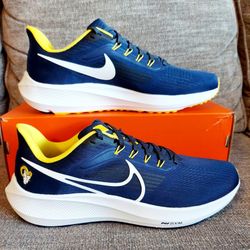 Size 11.5 Men's - Brand New Nike Zoom Pegasus 39 LA Rams Shoes 