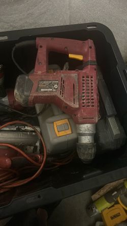 1-1/8” SDS Rotary Hammer and bits