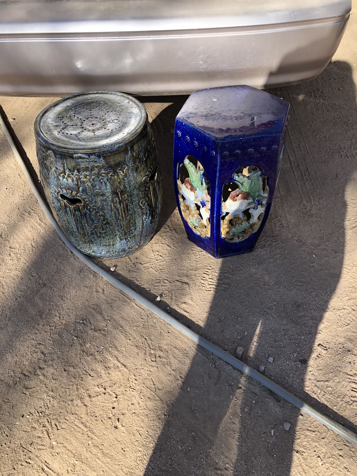 Chinese Ceramic  Garden Stool Tables