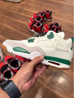 Nike SB x Air Jordan 4 Retro "Pine Green" Size 14