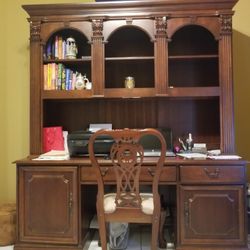 Desk/bookcase 