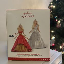 “Celebration” Barbie Set (2 ornaments/2015)