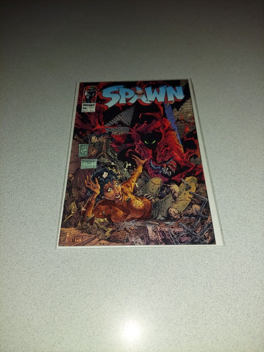 1995 SPAWN #36 COMIC BAGGED AND BOARDED
