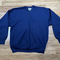 Vintage 90’s Hanes Blue Crewneck