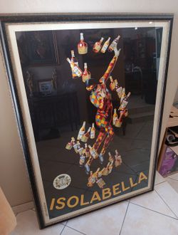 Isolabella Framed Poster Large 42x58