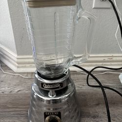 Vintage 1950's Osterizer Model 403 Beehive Deluxe Chrome 4 Cup Blender