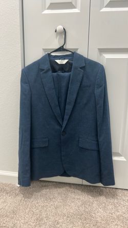 H&M modern blue 2-piece suit