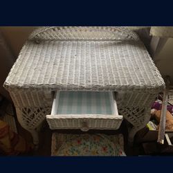 Wicker Vanity 