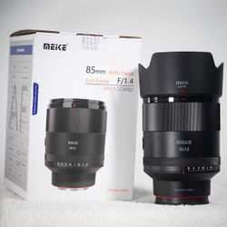 BRAND NEW 📦 Meike 85mm f/1.4 STM Lens for Sony E 📦 original $469