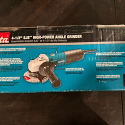 Makita 13 Amp 4-1/2 in. Corded SJS High-Power Angle Grinder