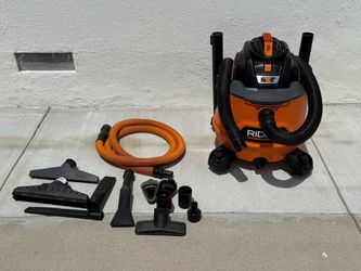 14 Gal. 6.0 Peak HP NXT Shop Vacuum Wet Dry Vac with fine dust filter  and Car kit