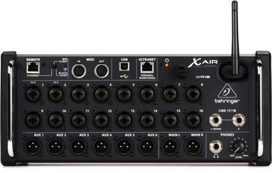 Behringer X Air XR18 18-channel Tablet-controlled Digital Mixer