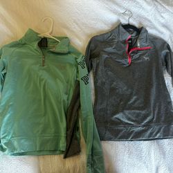 2 Pink Athletic Jackets