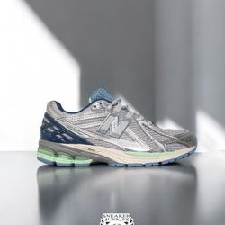 Men's New Balance 1906R Shoes - Silver Metallic Stillwater Lab Green - Size 8.5, 9, 9.5, 10, 10.5, 11, 11.5, 13