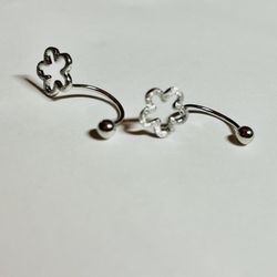 Silver Flowers 🌸 rings