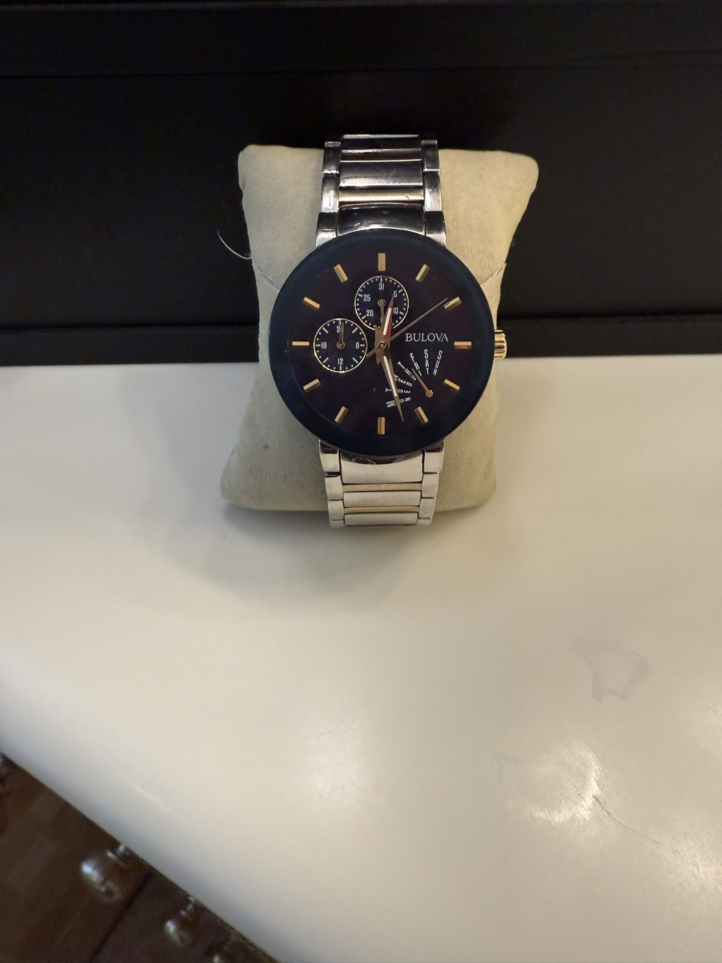 Bulova Classic Chronograph – Lifetime Battery (Fast-Fix Certified)