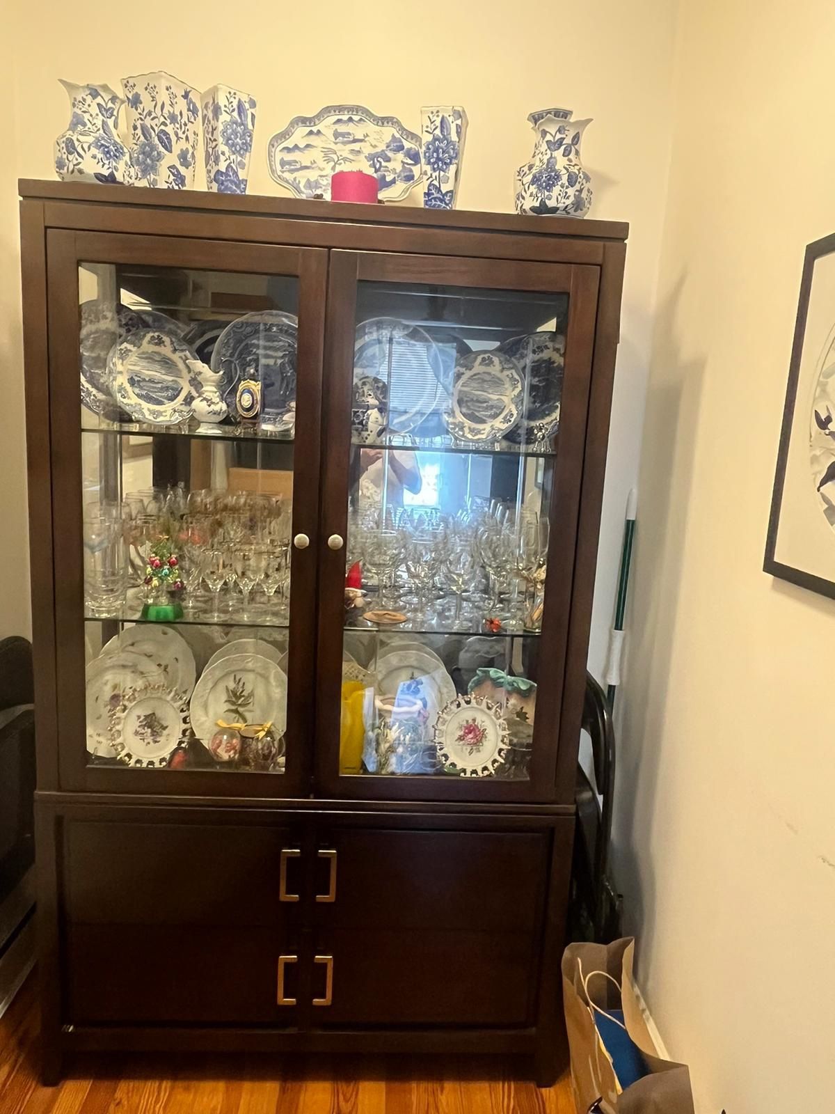 China Cabinet – $600 (Astoria, Queens)