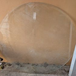 Glass Table Tops – 28" Round & 30" Square + Free Metal Base